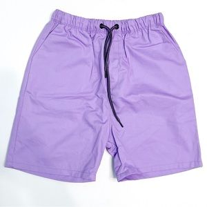 little maven | lavender purple drawstring shorts nwt 7